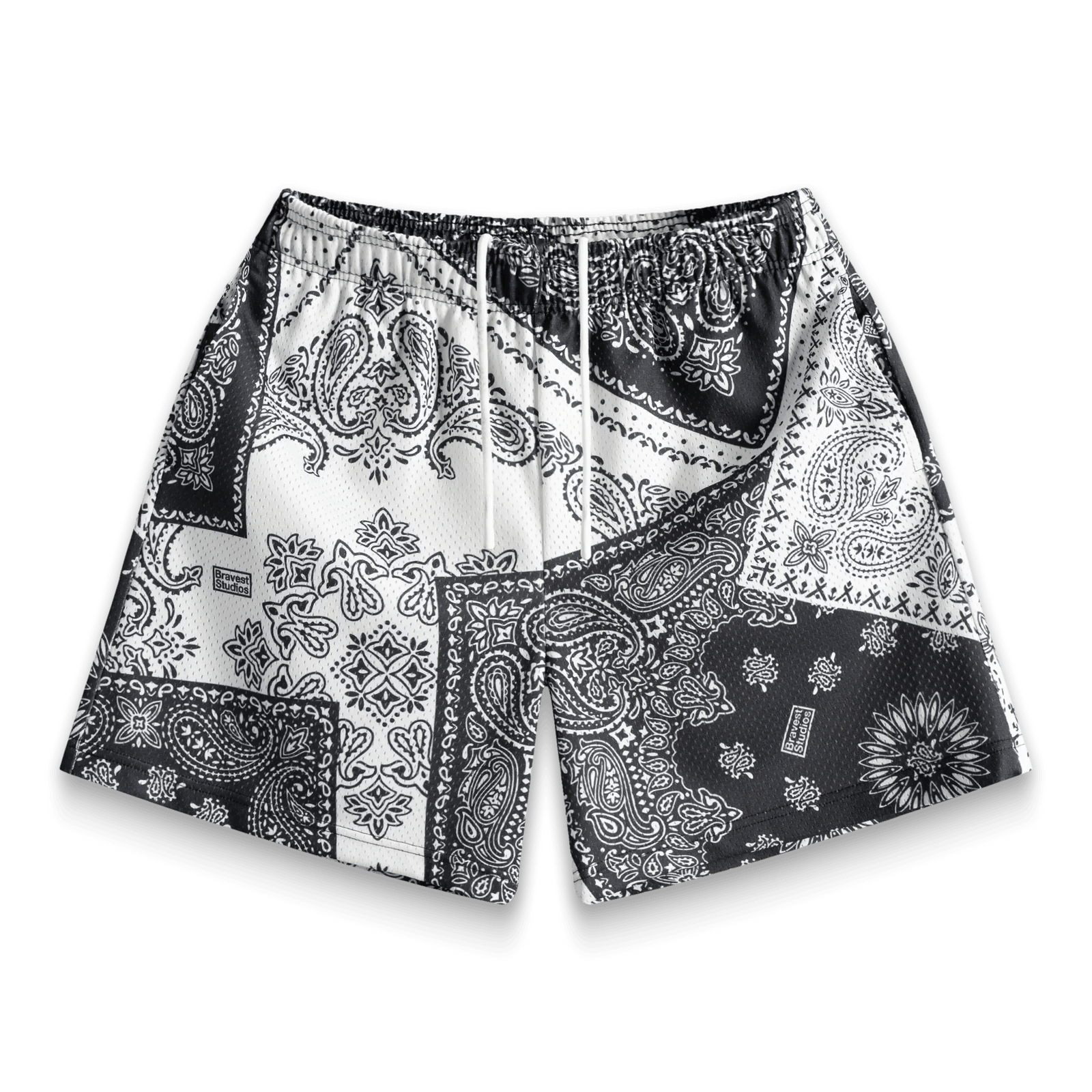 BRAVEST STUDIOS Panda Porcelain Shorts Gravity NYC