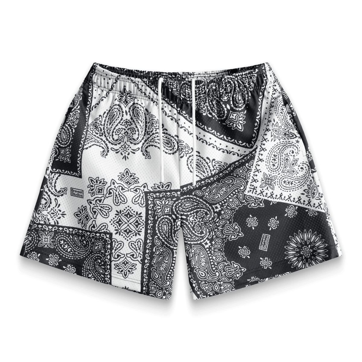 BRAVEST STUDIOS Panda Porcelain Shorts Gravity NYC