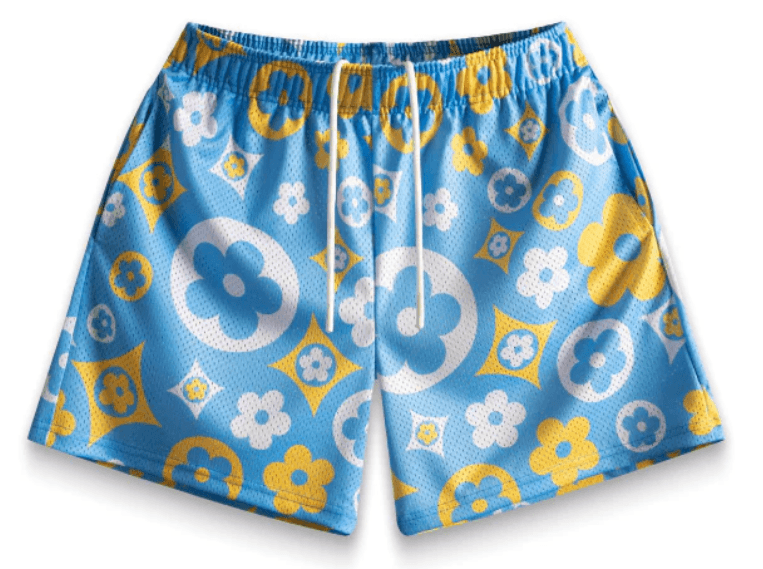 BRAVEST STUDIOS Uni Flower Shorts Gravity NYC