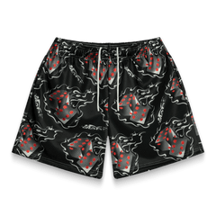 BRAVEST STUDIOS Black Dice Shorts