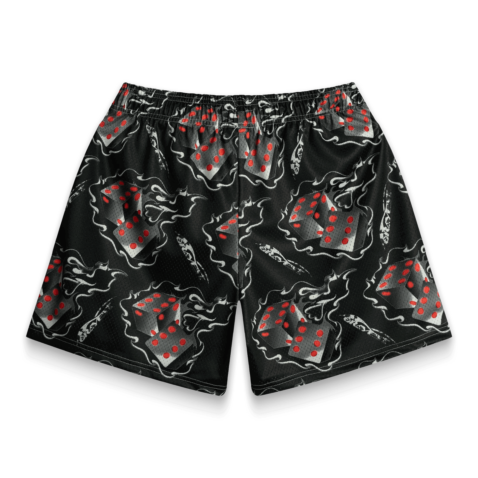 BRAVEST STUDIOS Black Dice Shorts - Gravity NYC