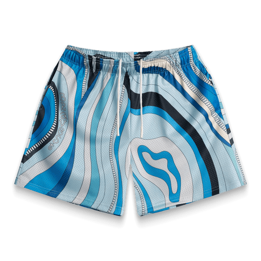 BRAVEST STUDIOS Blue Carpet Shorts Gravity NYC