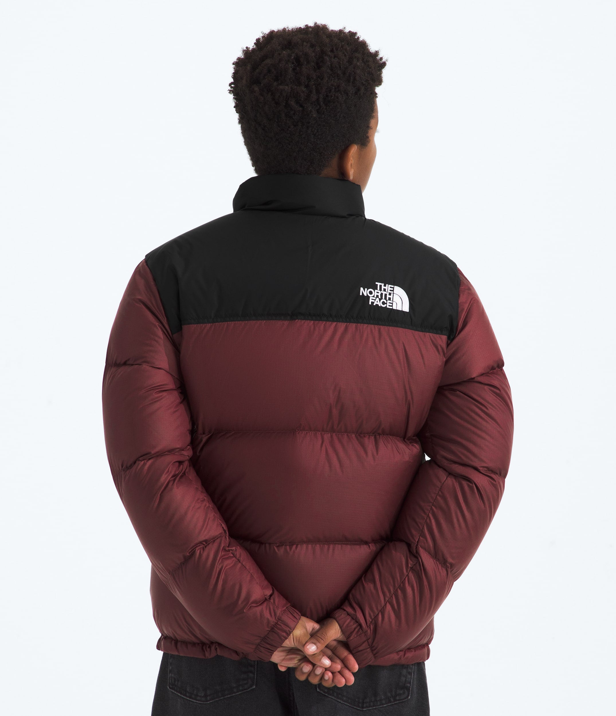 Chaqueta retro Nuptse para adolescentes de THE NORTH FACE 1996, color negro