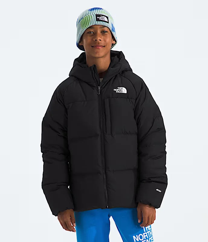 THE NORTH FACE Boys' North Down Hooded Jacket Black