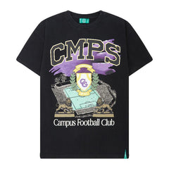 CAMPUS GOODS Club Tee Black Gravity NYC