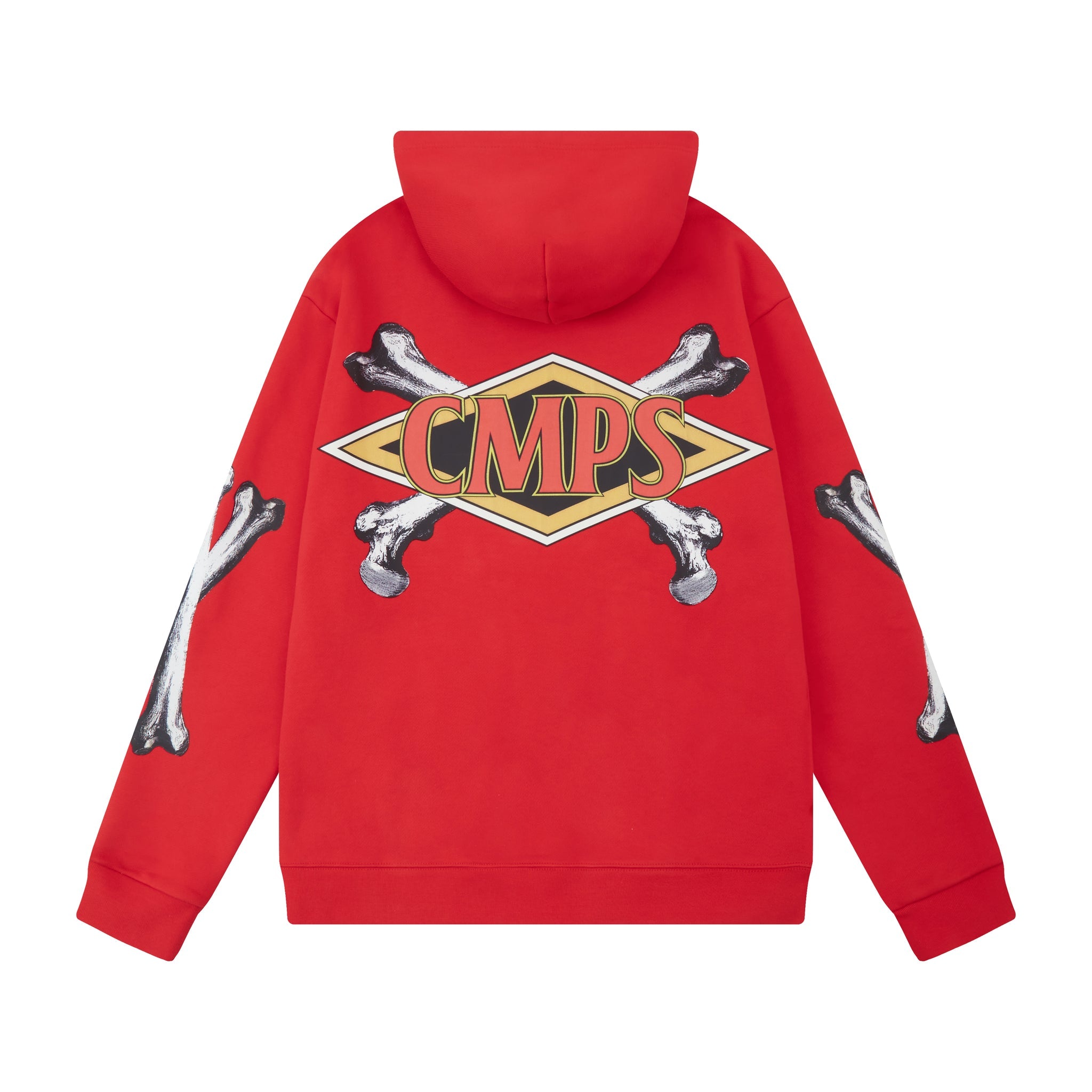 CAMPUS GOODS Dead End Hoodie Red Gravity NYC