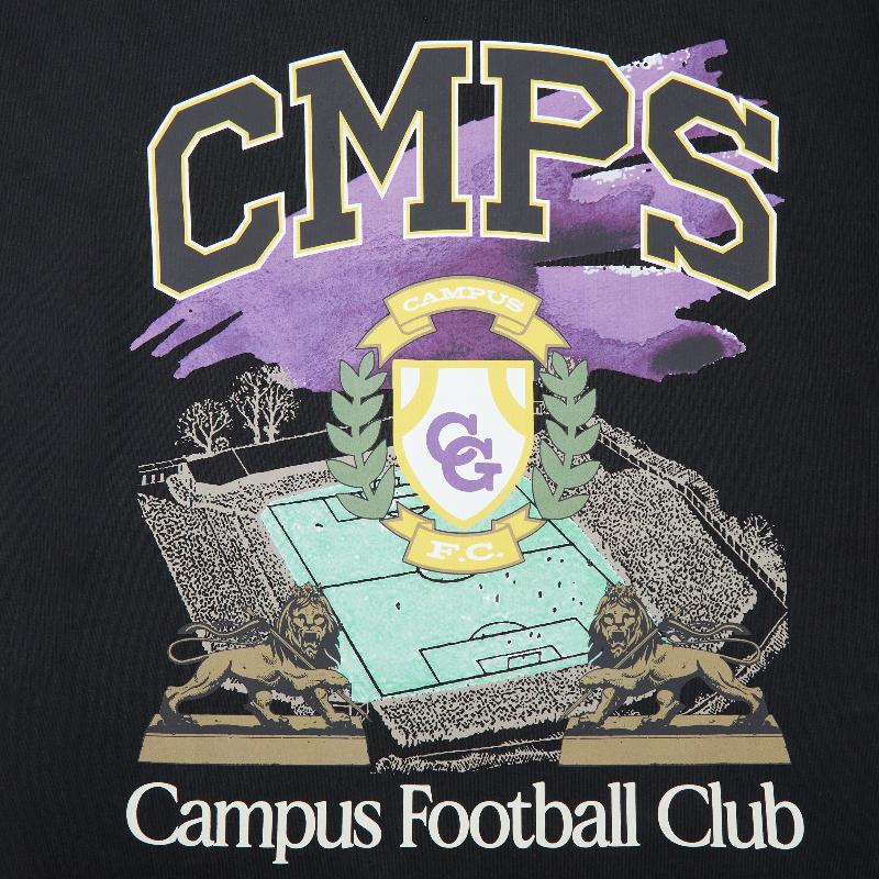 CAMPUS GOODS Club Tee Black