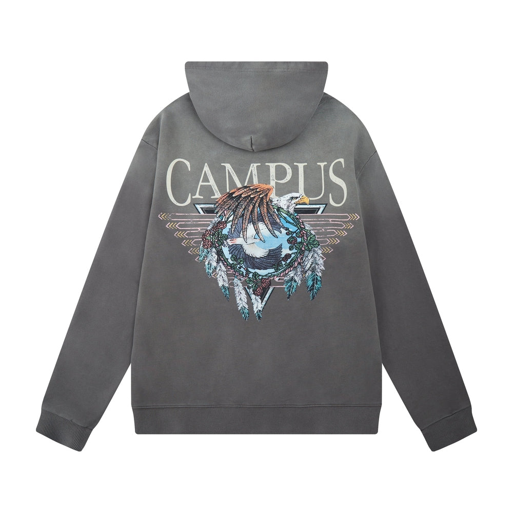 CAMPUS GOODS Dreamcatcher Hoodie Sunfade Wash