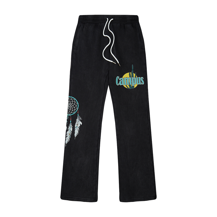 CAMPUS GOODS Outlaw Flares Sweatpants Vintage Wash - Gravity NYC