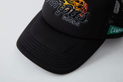 CAMPUS GOODS Road Trip Trucker Black