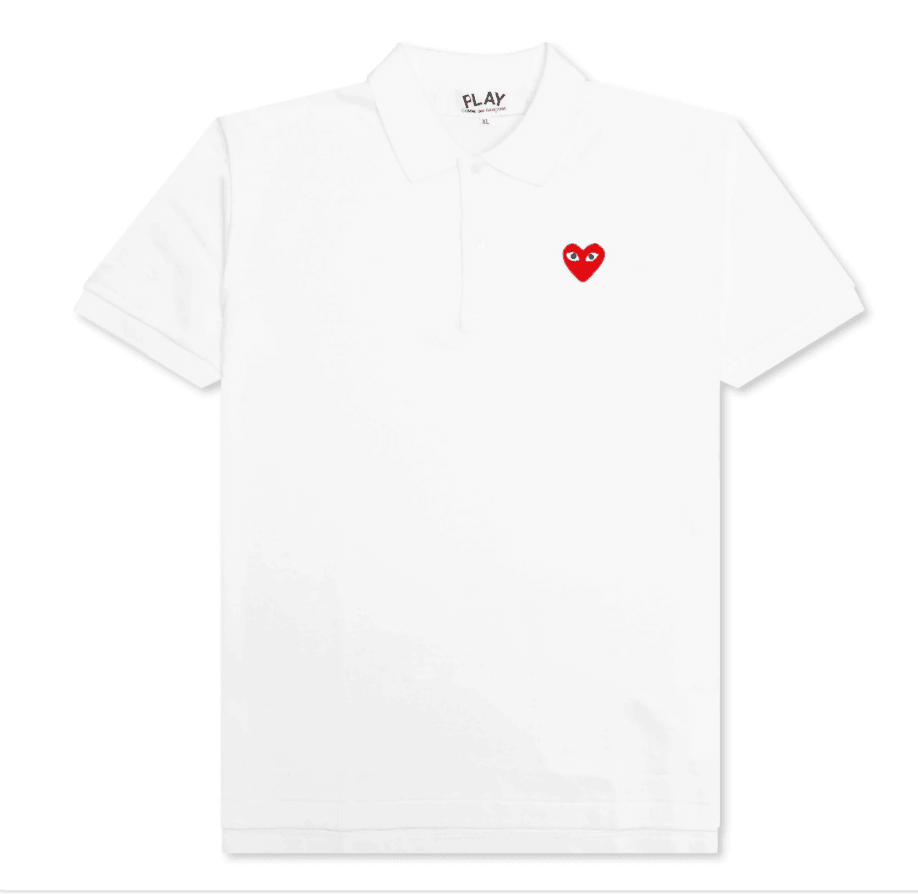 COMME DES GARCONS PLAY POLO SHIRT Gravity NYC