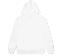 COMME DES GARCONS PLAY STACKED HEART HOODED SWEATSHIRT - WHITE Gravity NYC