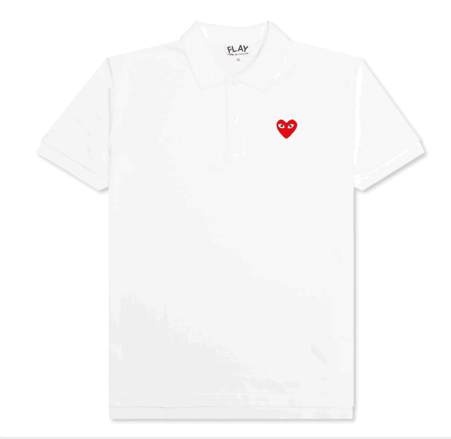 COMME DES GARCONS Play Polo Shirt Gravity NYC