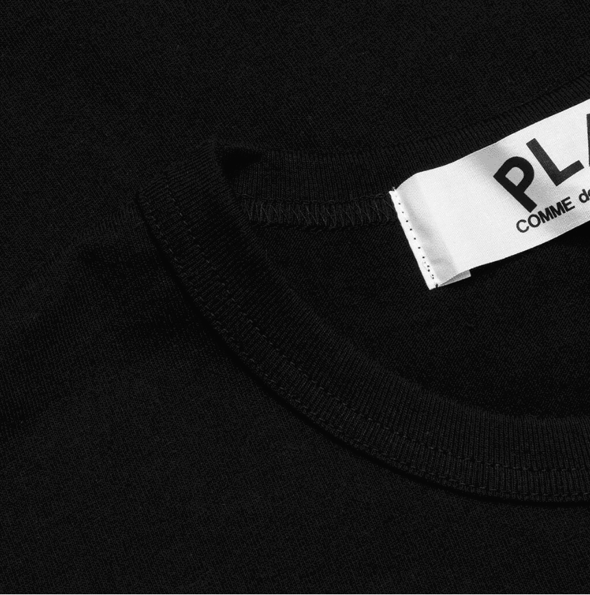COMME DES GARCONS Play Heart T-Shirt Black - Gravity NYC