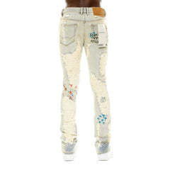 CULT OF INDIVIDUALITY Lenny Bootcut Jeans in Iris Gravity NYC