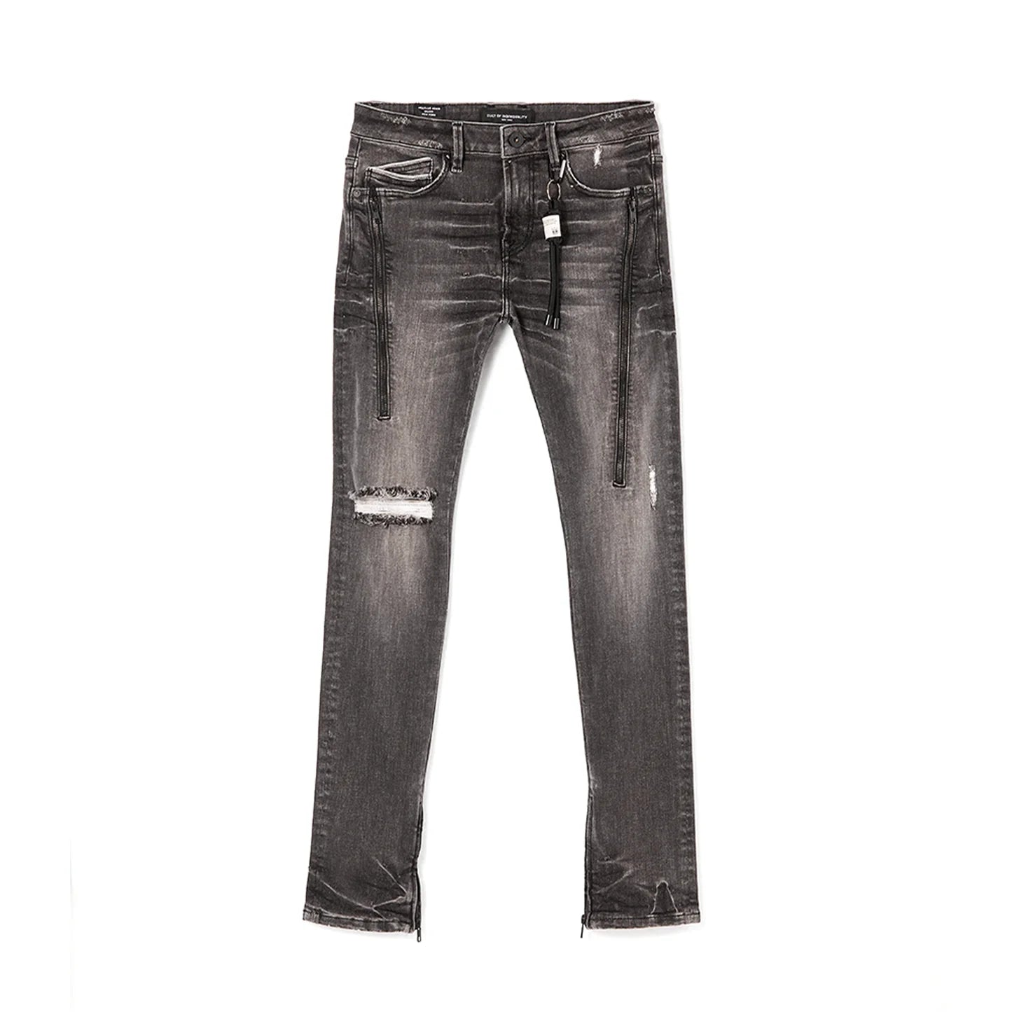 CULT OF INDIVIDUALITY Punk Super Skinny Jeans in Dodge Gravity NYC