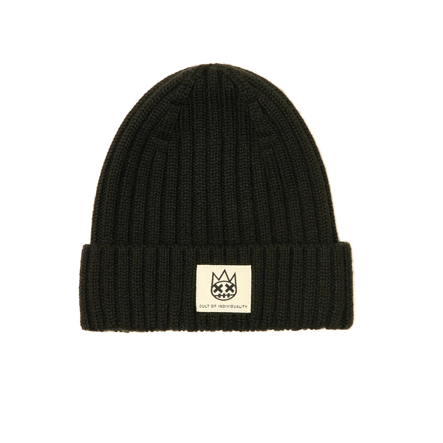 CULT OF INDIVIDUALITY Shimuchan Logo Knit Hat Gravity NYC