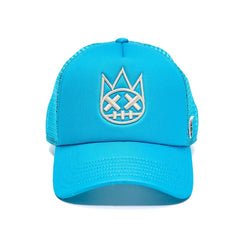 CULT OF INDIVIDUALITY Clean Shimuchan Logo Mesh Trucker Hat Gravity NYC