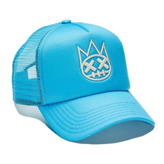 CULT OF INDIVIDUALITY Clean Shimuchan Logo Mesh Trucker Hat Gravity NYC