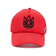 CULT OF INDIVIDUALITY Clean Shimuchan Logo Mesh Trucker Hat Gravity NYC