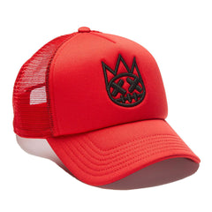 CULT OF INDIVIDUALITY Clean Shimuchan Logo Mesh Trucker Hat Gravity NYC