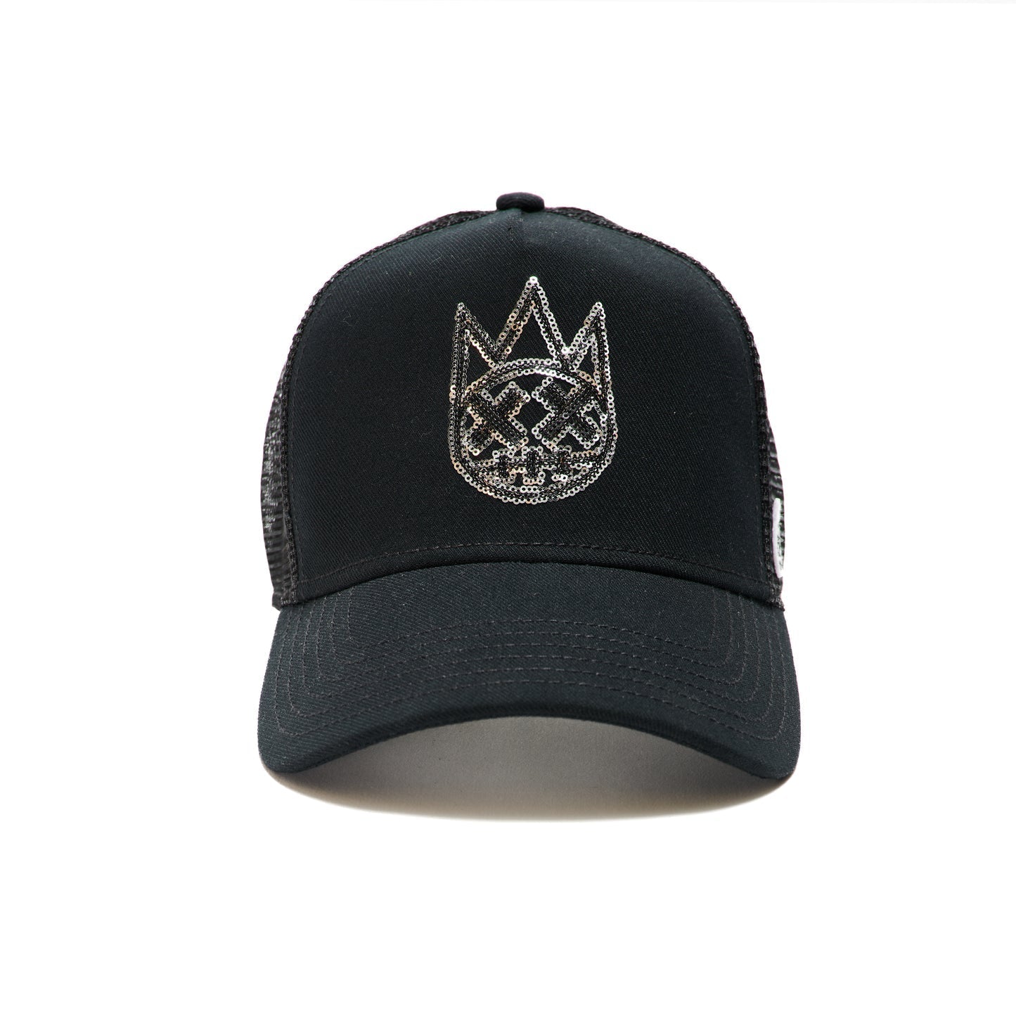 CULT OF INDIVIDUALITY Sequins Trucker Hat Gravity NYC