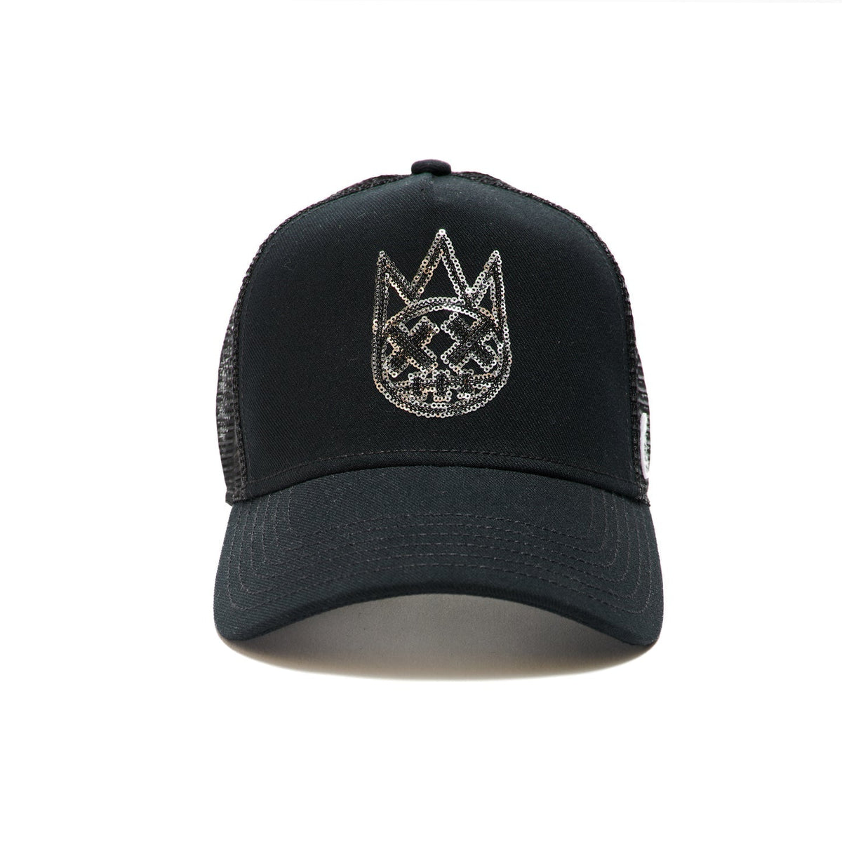 CULT OF INDIVIDUALITY Sequins Trucker Hat Gravity NYC