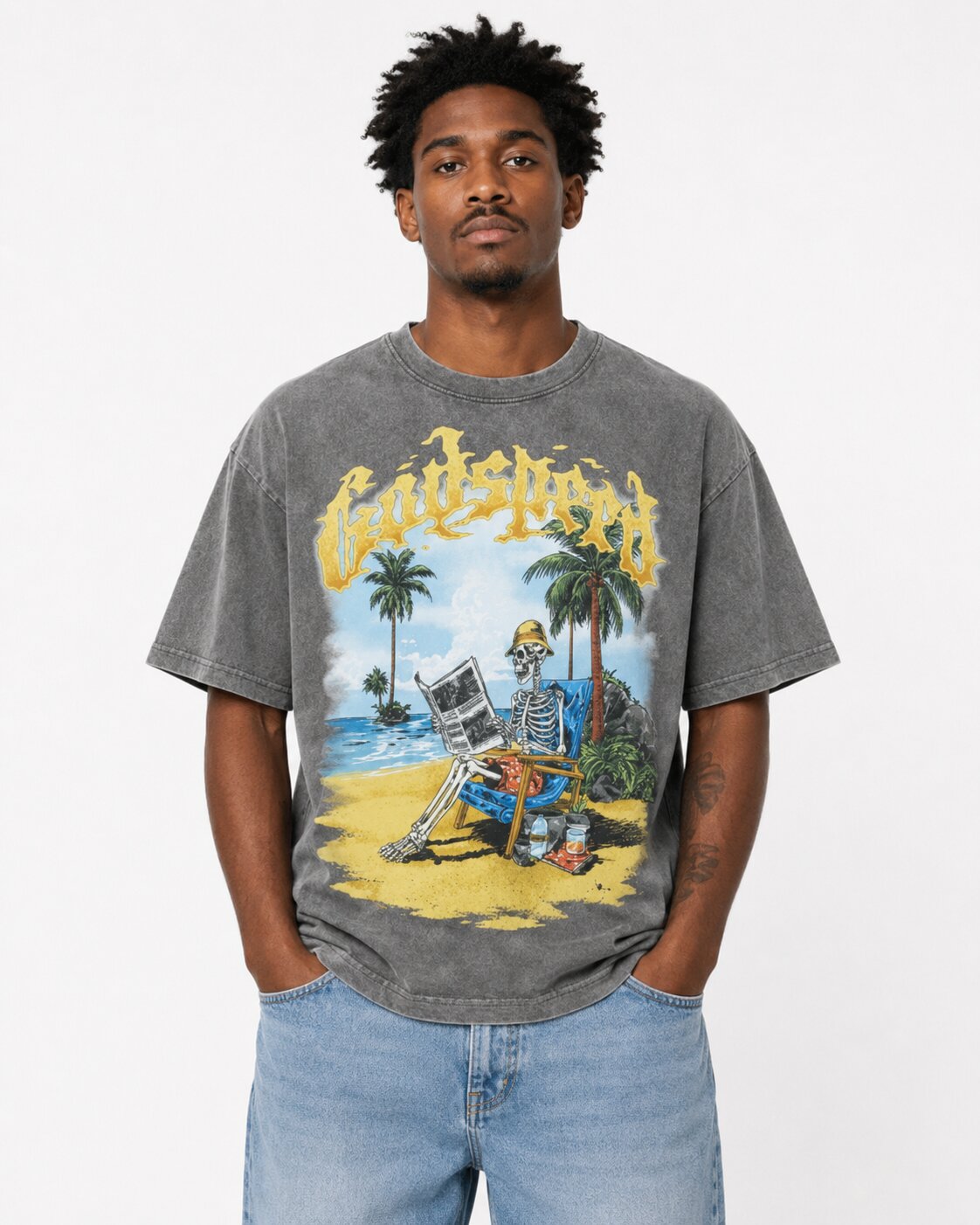 GODSPEED Skeleton Beach II NG T-Shirt Main image