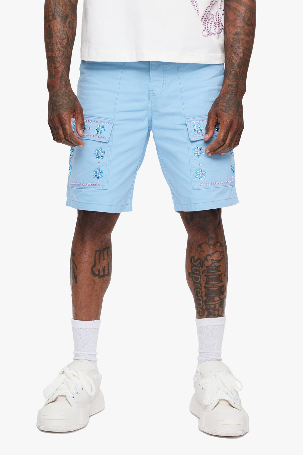 VALABASAS "Dense" Shorts Blue - Gravity NYC