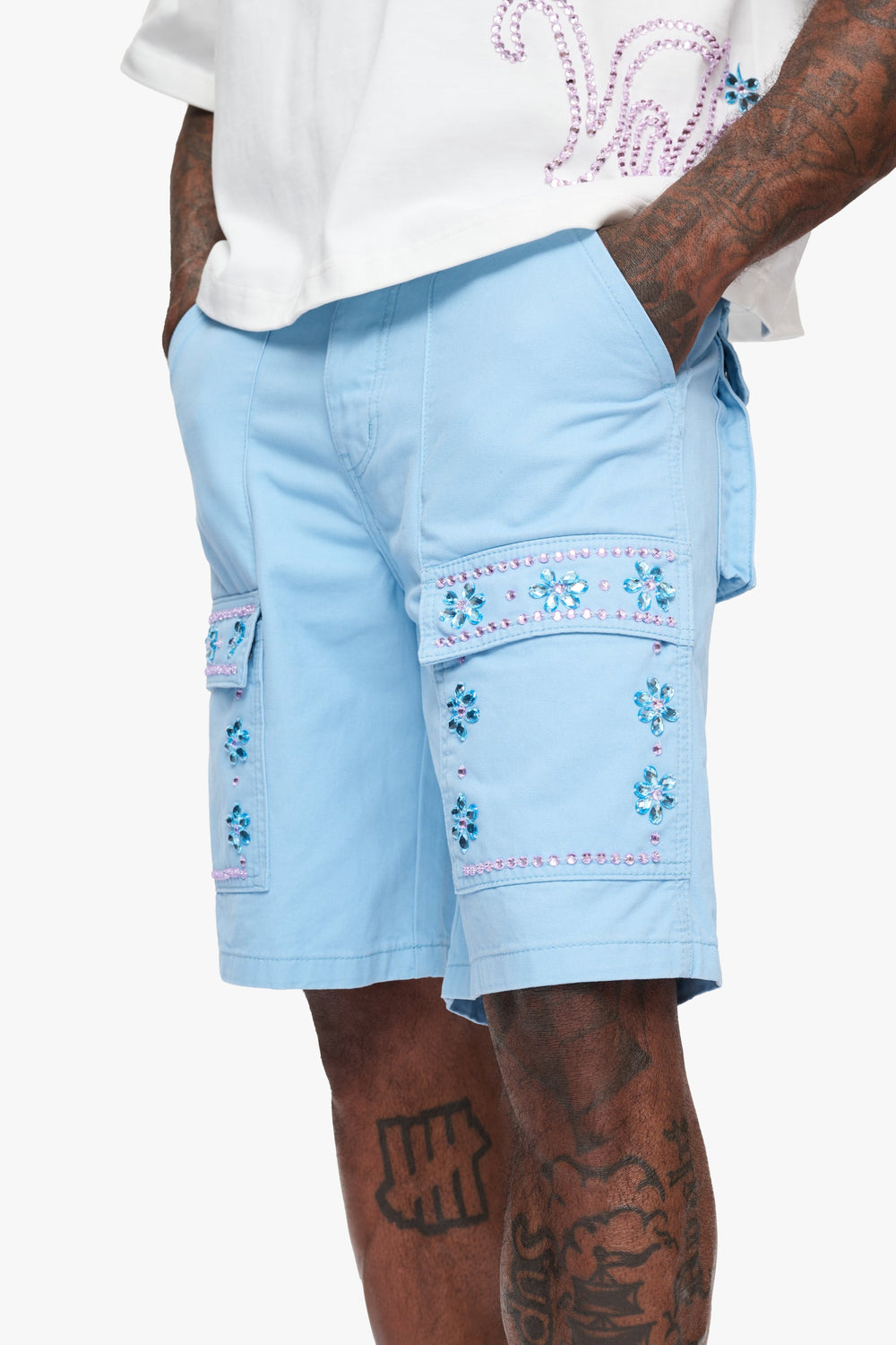VALABASAS "Dense" Shorts Blue - Gravity NYC