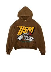 DIET STARTS MONDAY French Terry Biker Hoodie - Gravity NYC