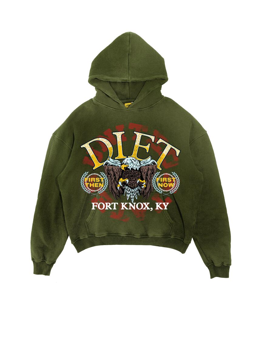 DIET STARTS MONDAY French Terry Ft Knox Hoodie