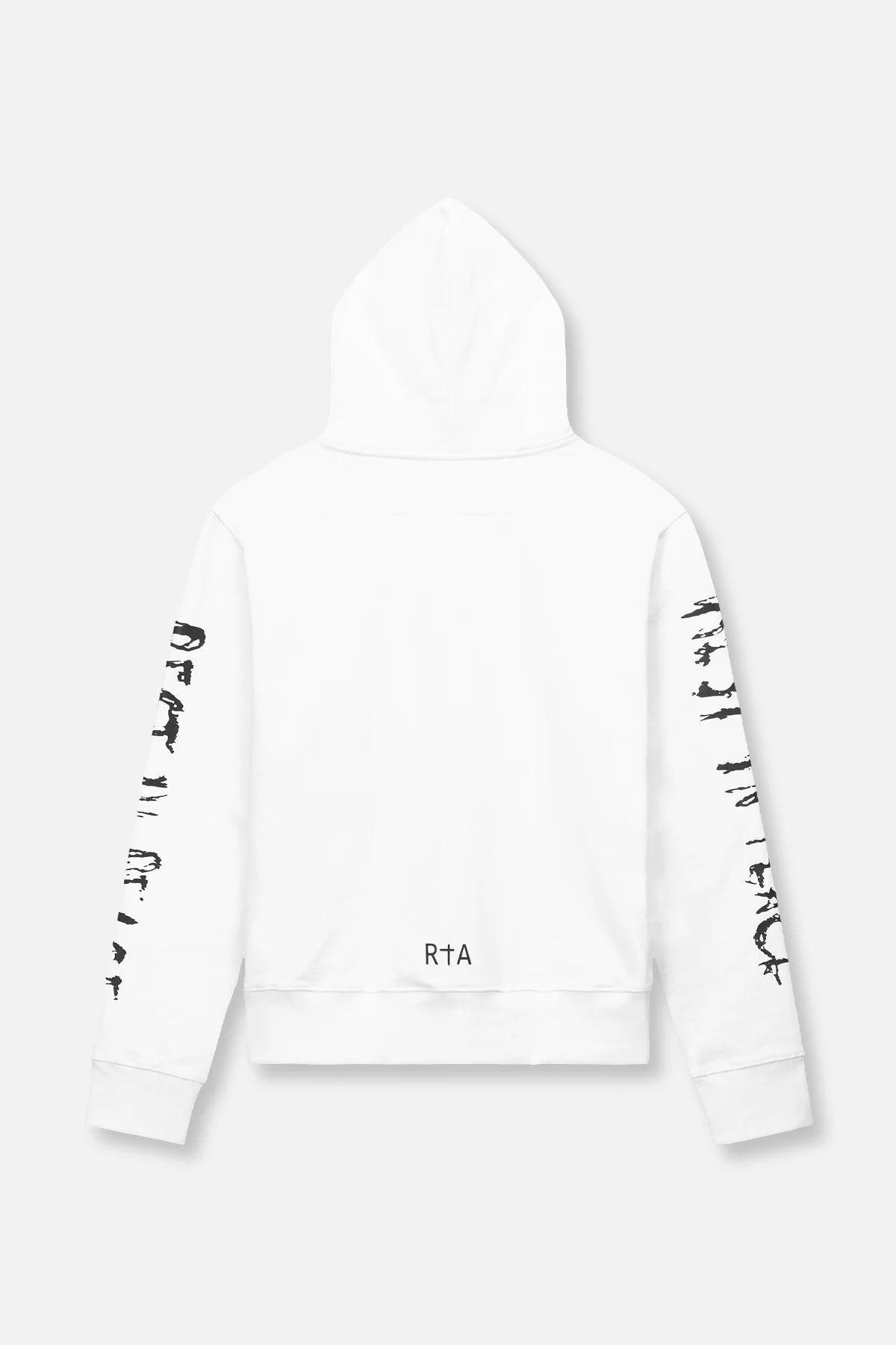 RTA Dion White-Black Rest in Peace RIP Hoodie - Gravity NYC