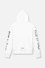 RTA Dion White-Black Rest in Peace RIP Hoodie - Gravity NYC