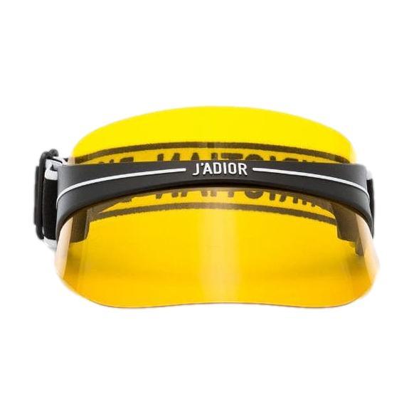 DIOR Diorclub1 Gold Mirrored Visor