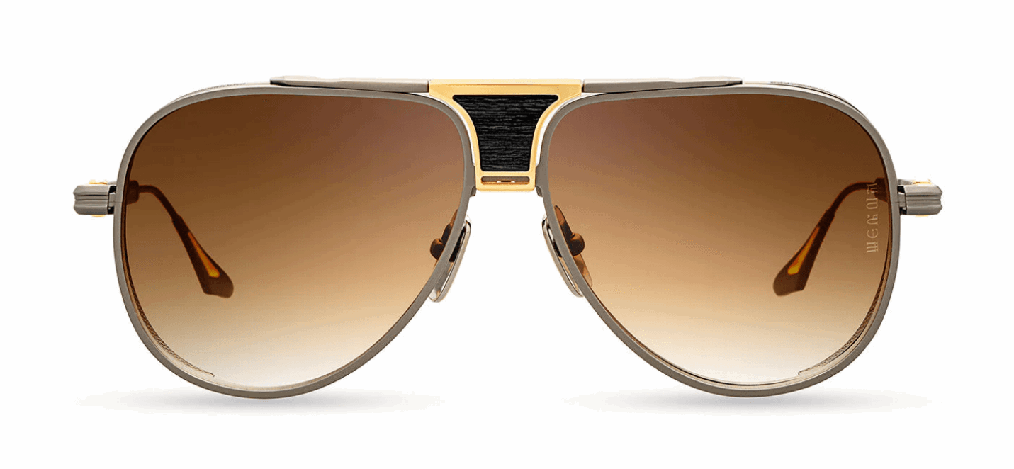 DITA Epiluxury 16 (Black Iron/Yellow Gold) Sunglasses Gravity NYC