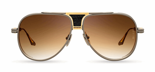 DITA - EPILUXURY.16 (Black Iron/Yellow Gold) Sunglasses Gravity NYC