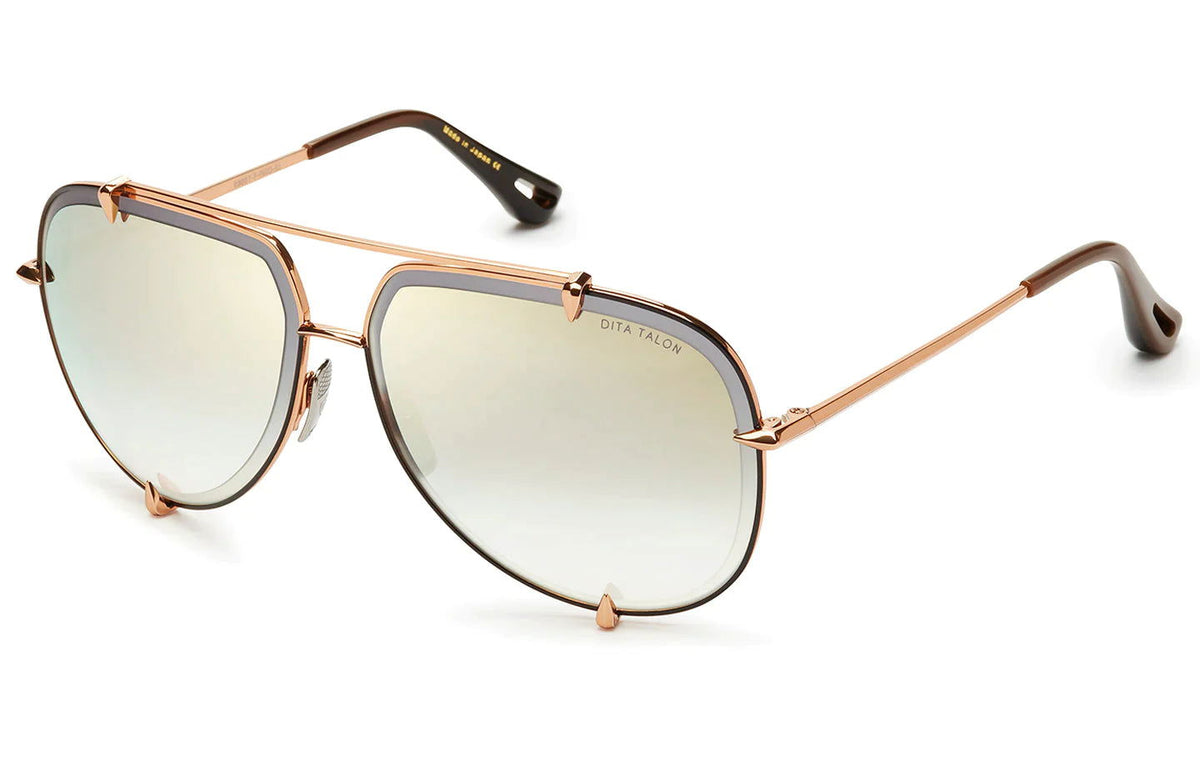 DITA Talo Rose Gold Sunglasses