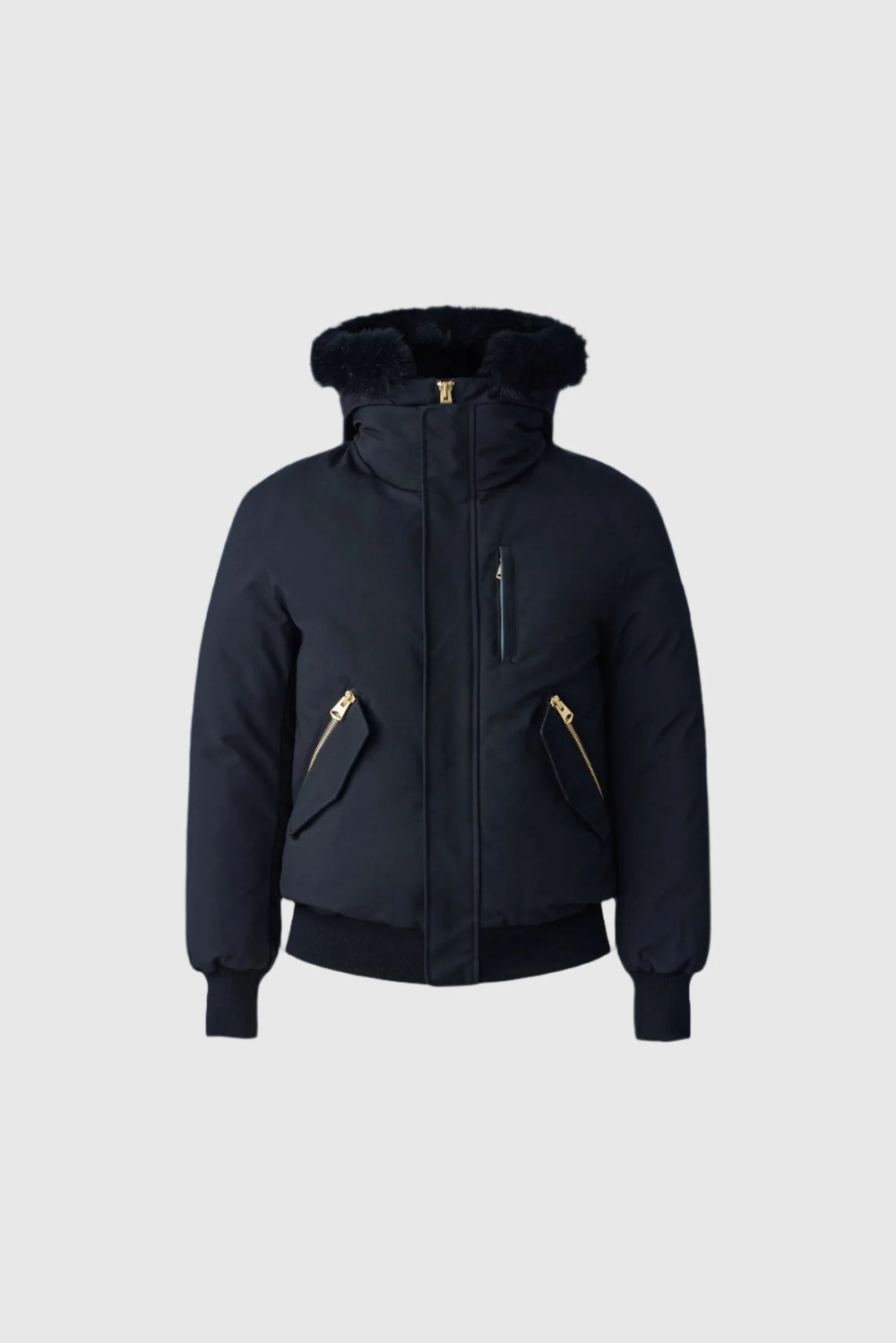MACKAGE Dixon-BX 2-in-1 Nordic Tech Down Bomber with Blue Fox Fur - Gravity NYC