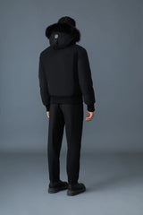 MACKAGE Dixon-BX 2-in-1 Nordic Tech Down Bomber with Blue Fox Fur - Gravity NYC