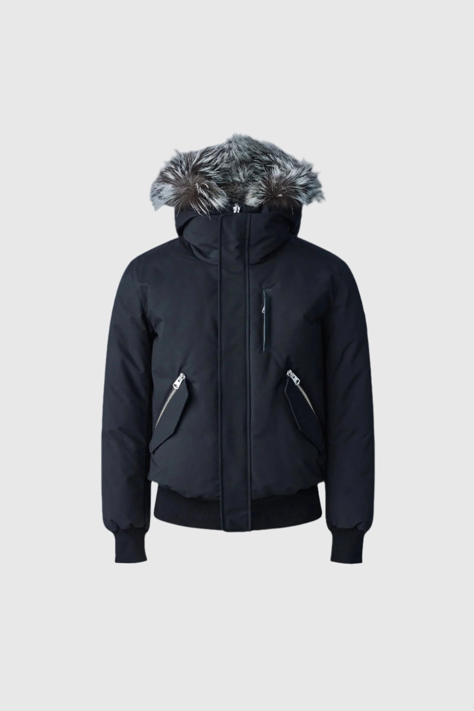 MACKAGE Dixon-X 2-in-1 Nordic Tech Down Bomber with Silver Fox Fur - Gravity NYC
