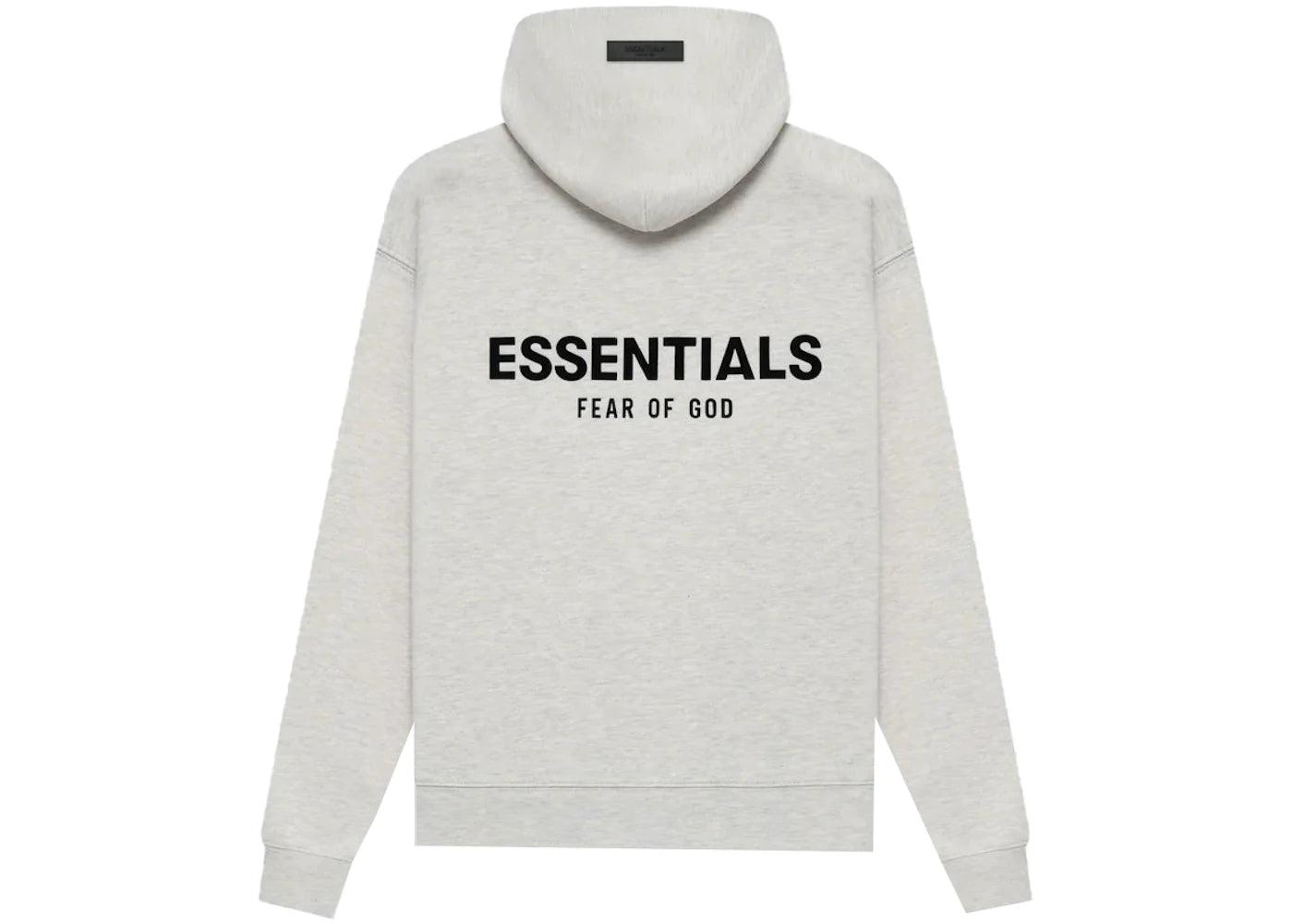 ESSENTIALS Hoodie Light Oatmeal - Gravity NYC