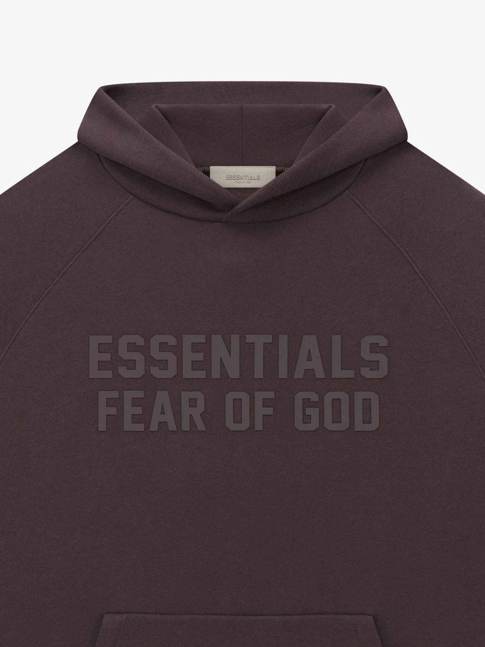 FEAR OF GOD Essentials Hoodie Plum - Gravity NYC