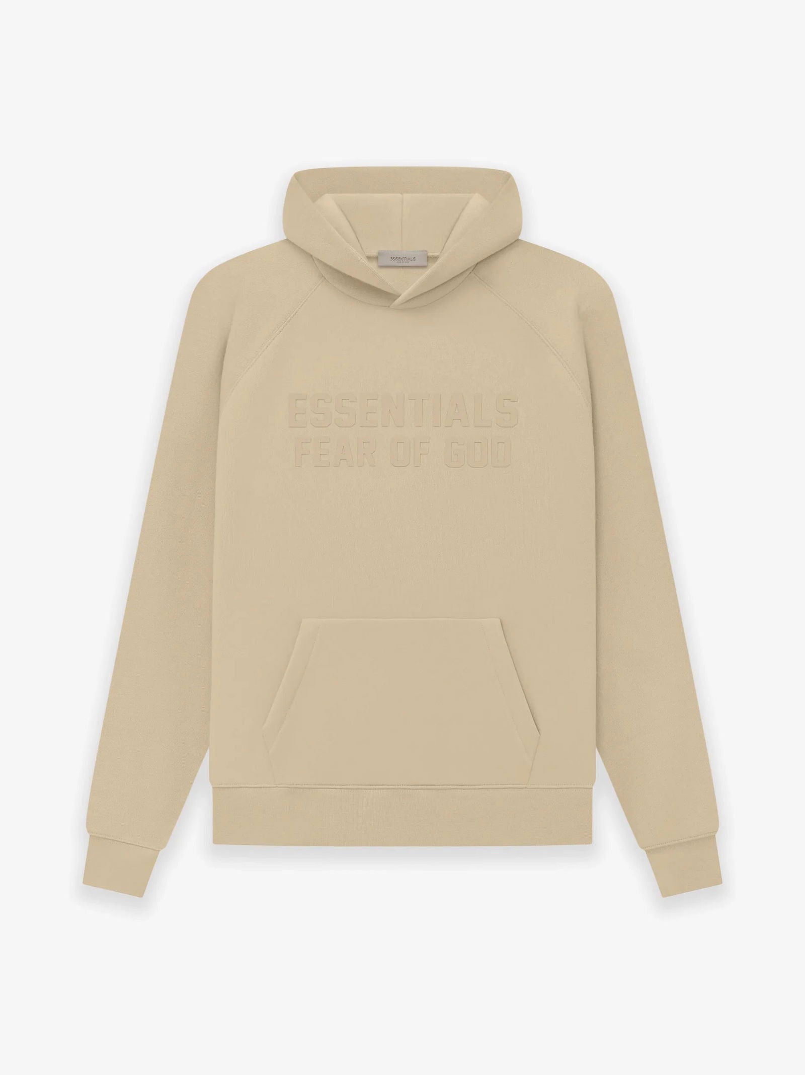 ESSENTIALS Hoodie Sand - Gravity NYC