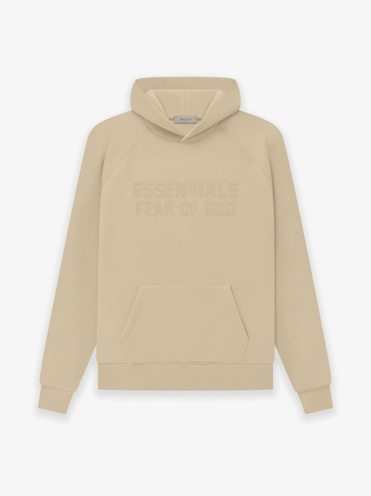 ESSENTIALS Hoodie Sand Gravity NYC