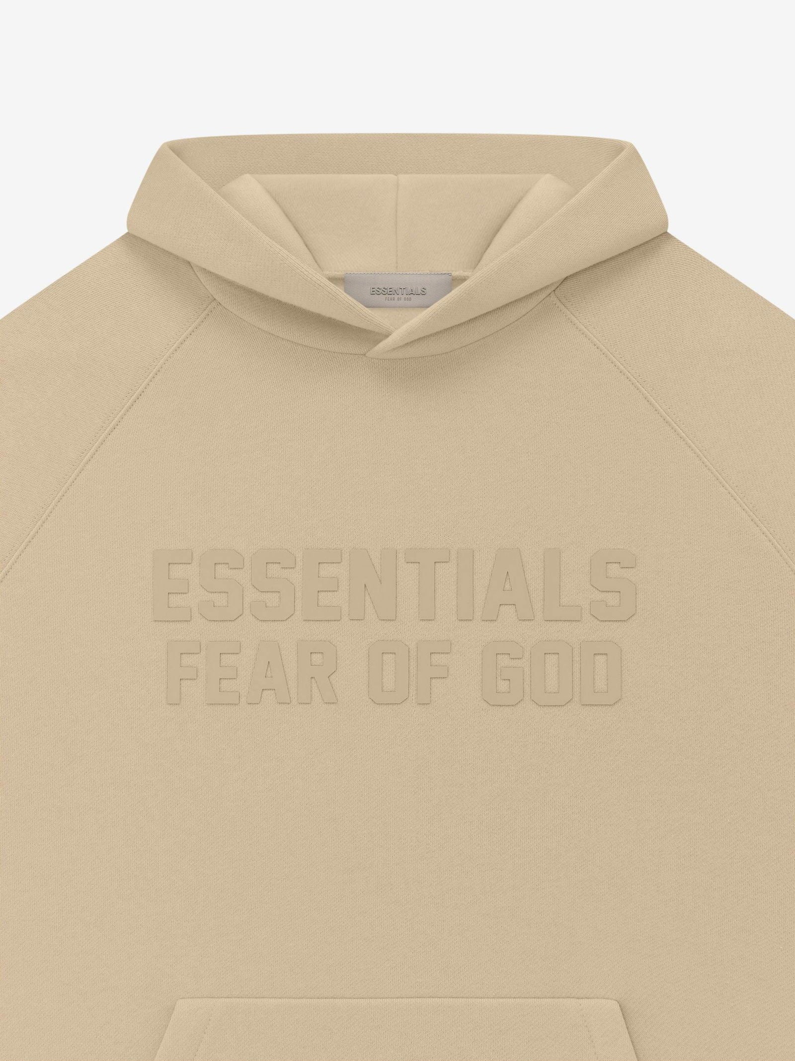 ESSENTIALS Hoodie Sand Gravity NYC