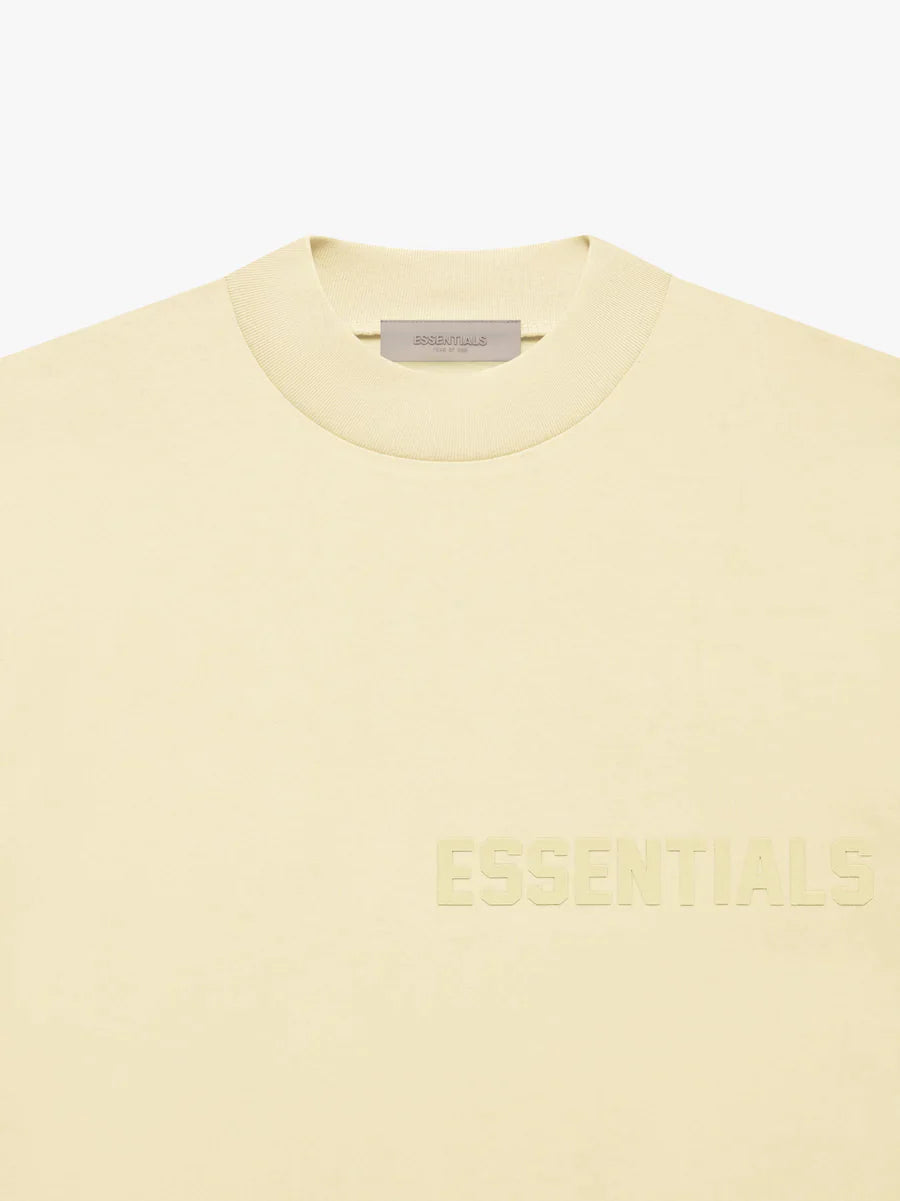 ESSENTIALS Jersey SS Tee Canary