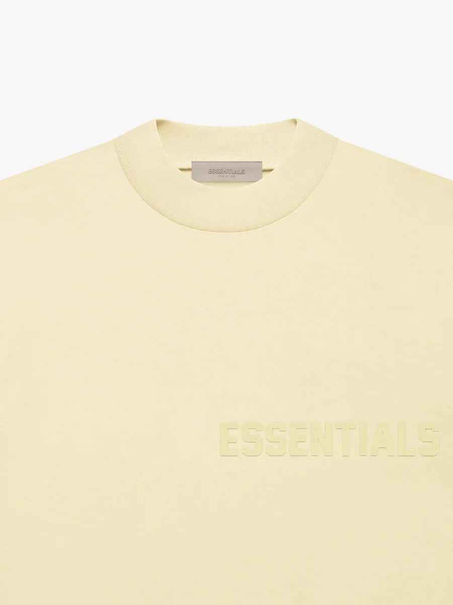 FEAR OF GOD Essentials Jersey SS Tee Canary - Gravity NYC