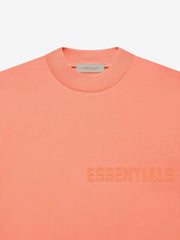 ESSENTIALS Jersey SS Tee Coral