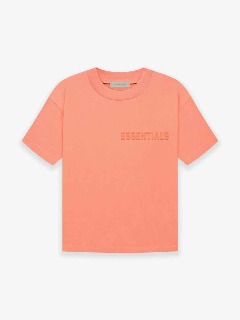 FEAR OF GOD Essentials Jersey SS Tee Coral - Gravity NYC